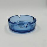 Cendrier bleu en verre