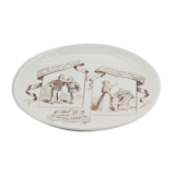 Assiette ancienne terre de fer horoscope