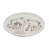 Assiette ancienne terre de fer horoscope