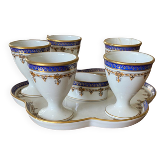 Service coquetier en porcelaine Limoges