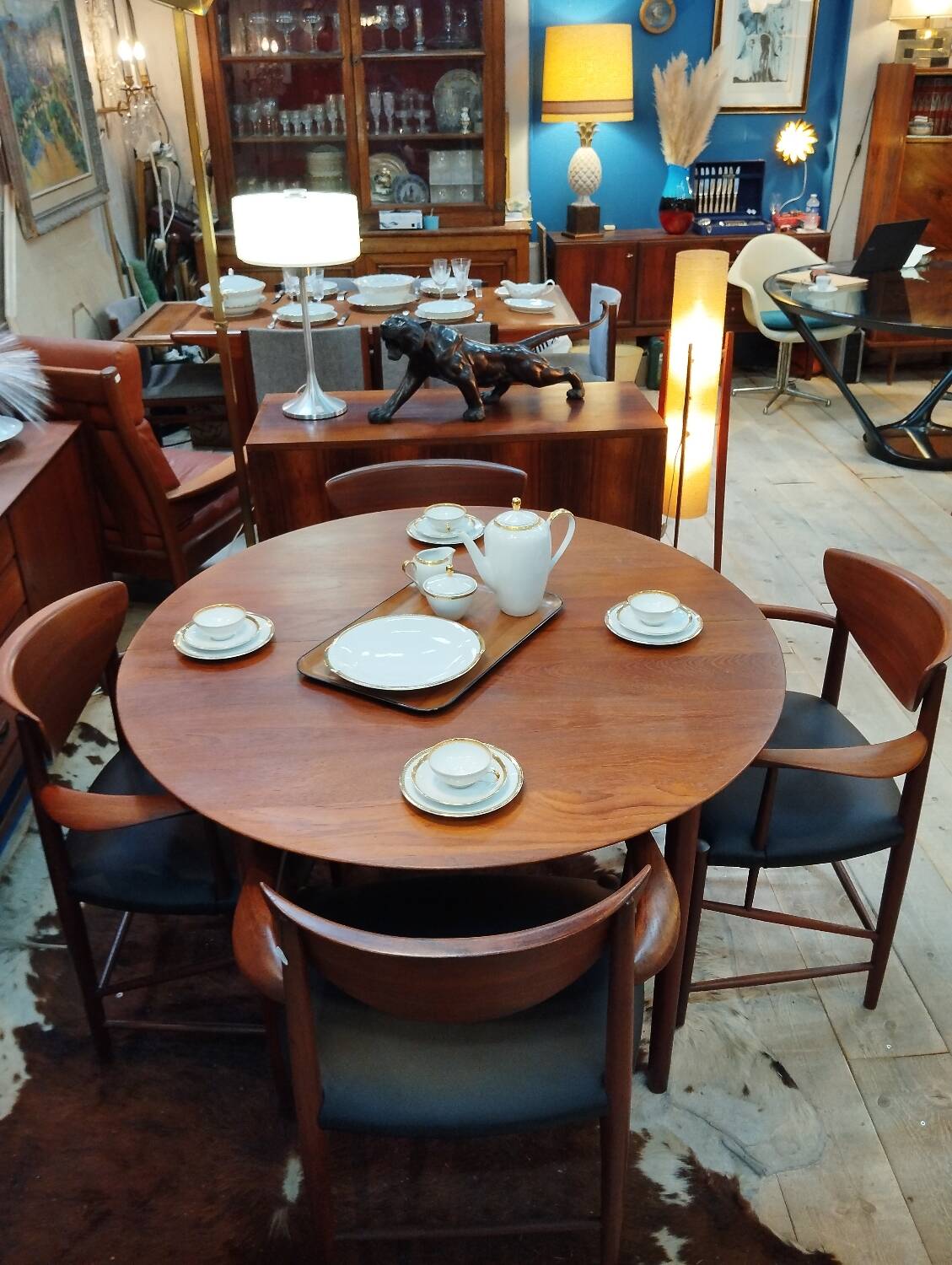 4 model 316 armchairs by Peter Hvidt