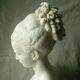 Bust of Josephine de Beauharnais in marble powder, marble base, A.Giannelli