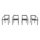 Spanish Francesca Armchairs by Philippe Starck for Baleri Italia, 1982, Set of 4