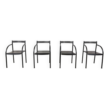Spanish Francesca Armchairs by Philippe Starck for Baleri Italia, 1982, Set of 4