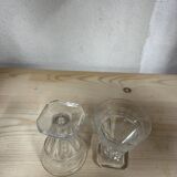 12 verres à liqueur ou apéritif art déco en cristal