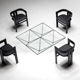 Pigreco chairs by Tobia Scarpa for Tacchini, Italy, 1960s