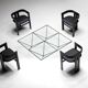 Pigreco chairs by Tobia Scarpa for Tacchini, Italy, 1960s