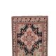 Vintage Turkish hallway rug 107x558 cm