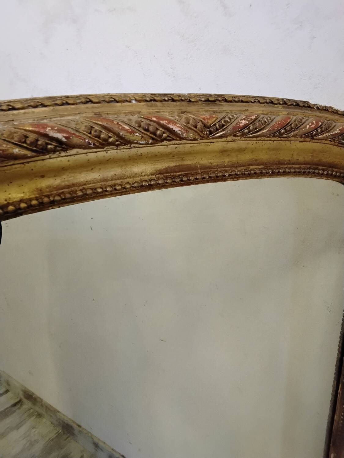 Grand miroir ancien