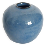 Signed ball vase, handmade ceramic