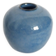 Signed ball vase, handmade ceramic