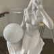 Vintage ceramic lamp from the 70s-80s