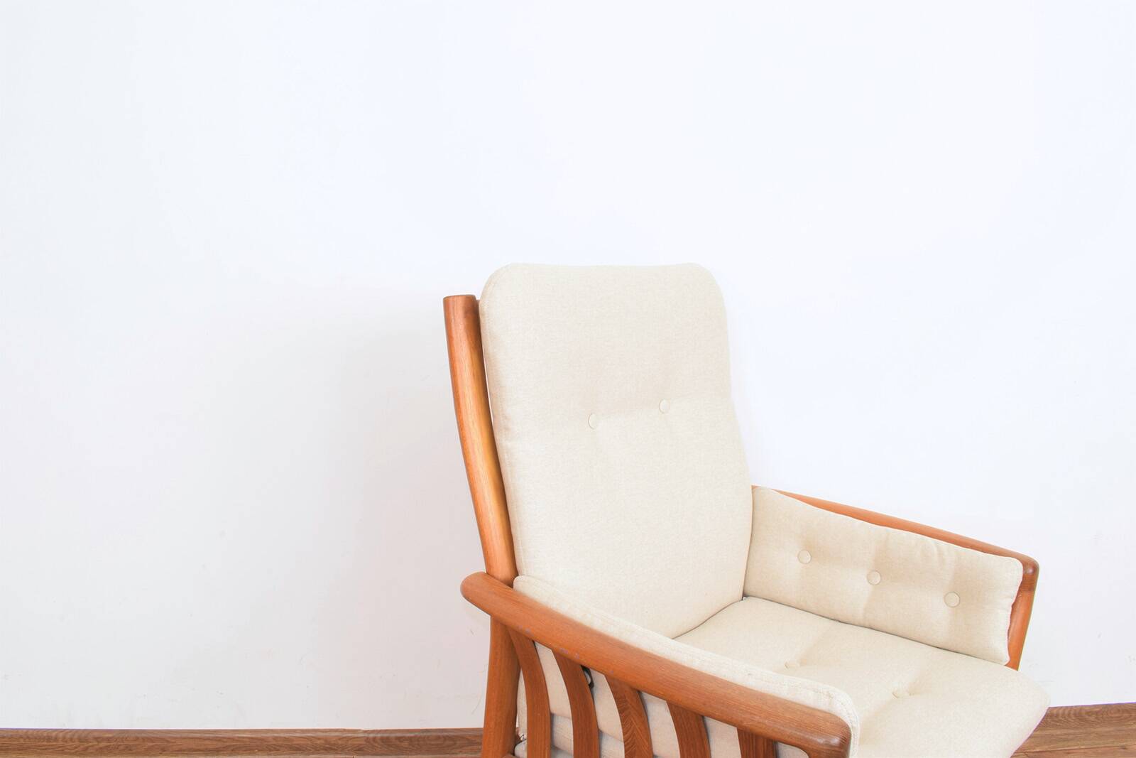 Mid-Century Danish Teak Armchairs, 1970s, Set of 2