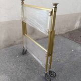 Vintage plexi serving trolley