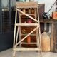 Vintage wood stepladder