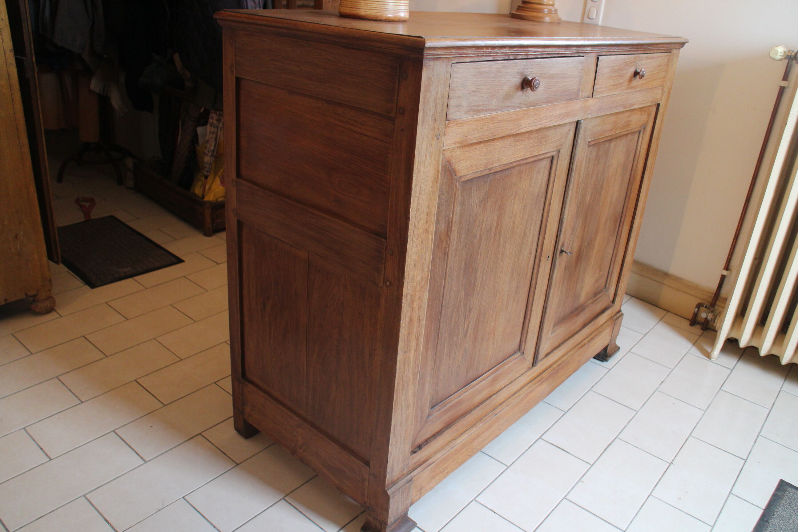 Louis philippe oak sideboard