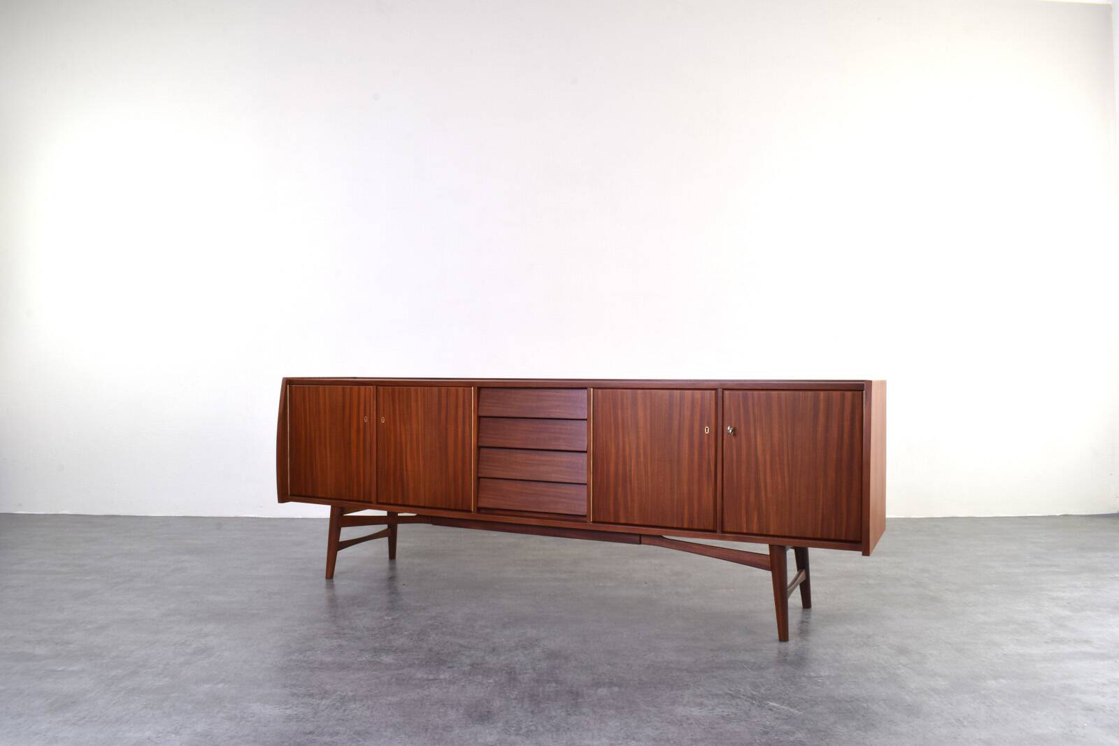 Mid-Century Danish Teak Sideboard, 1960s.