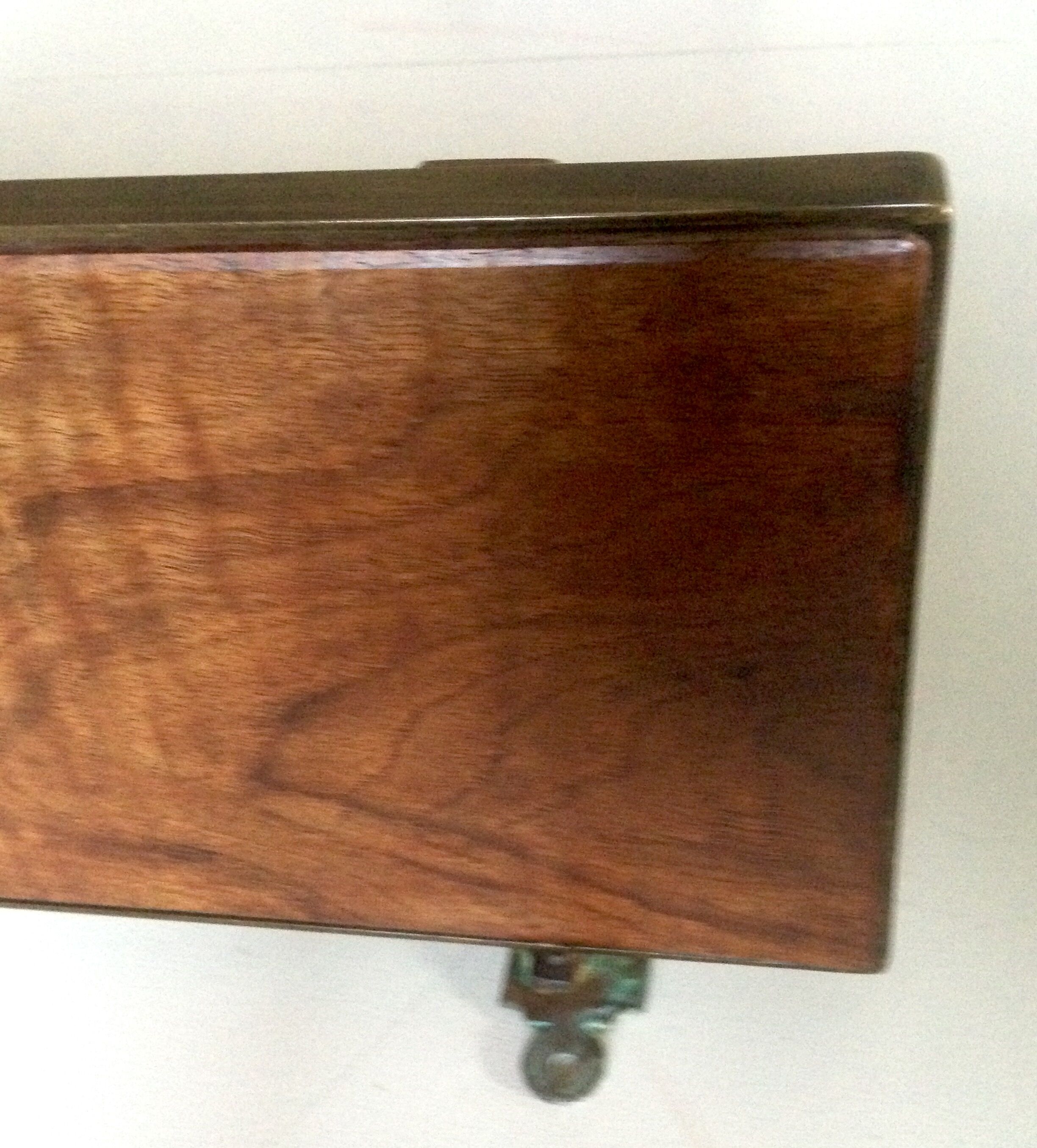 Shelf rimmed brass circa 1920