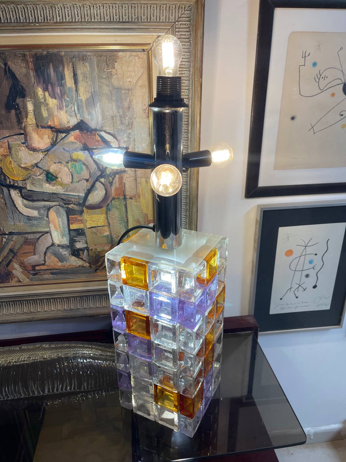 Albano Poli pour Poliarte model XXL verre murano ,Italie 1970s