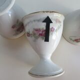 Coquetiers anciens en porcelaine