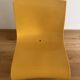 SIGN chair by Piergiorgio Cazzaniga for MDF Italia – Glossy yellow