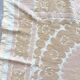 Vintage hand-embroidered tablecloth 132x162 cm