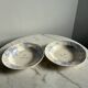 Lot de 2 assiettes creuses décors floral