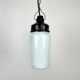 Industrial Bakelite Pendant Light with Milk Glass, 1970s