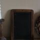 School slate old wood