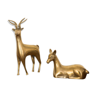 Deer and deer brass