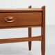 Midcentury Danish pair of night stands in teak 1960s