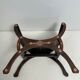 Vintage exotic curule seat