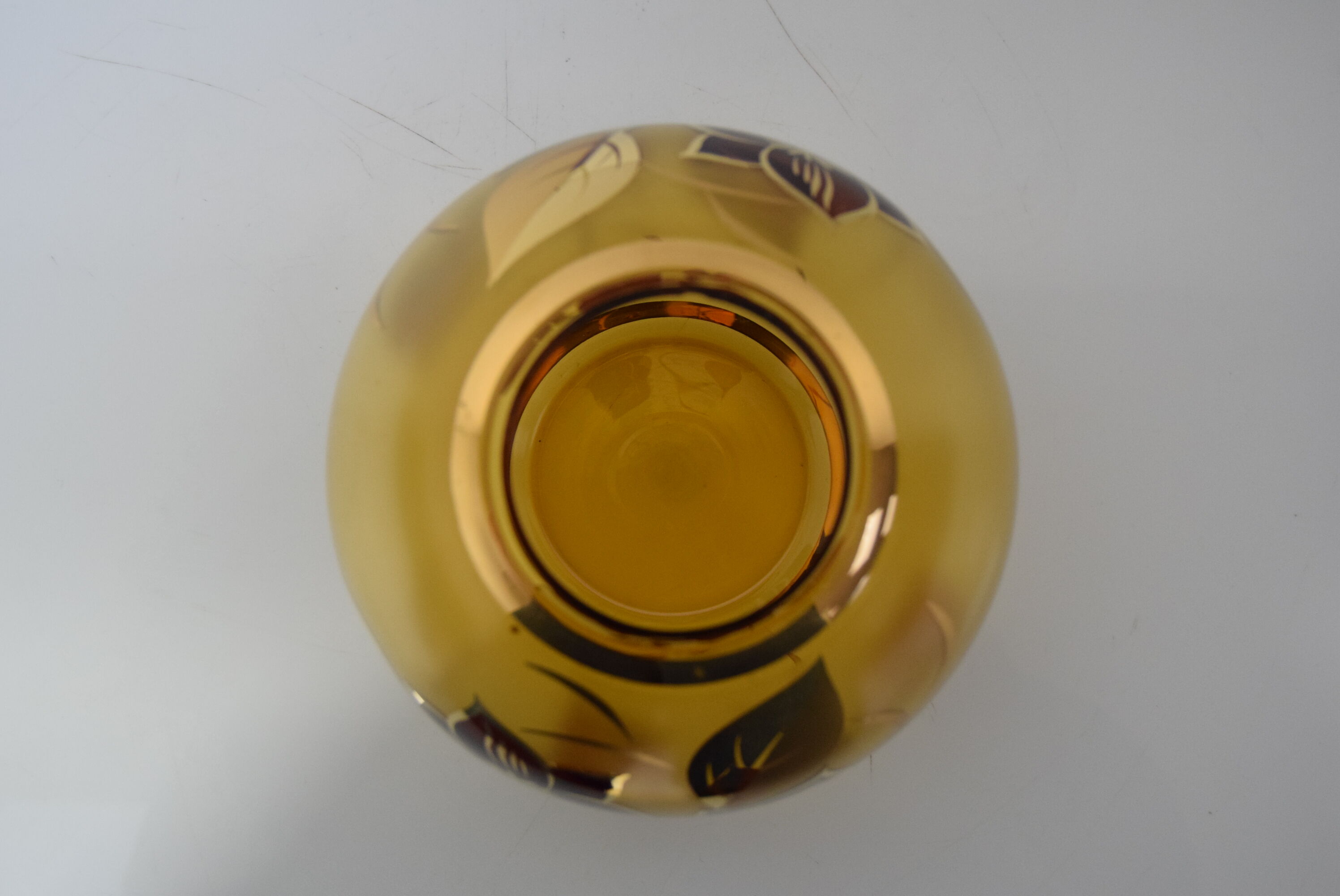 Mid-century glass vase,1970's