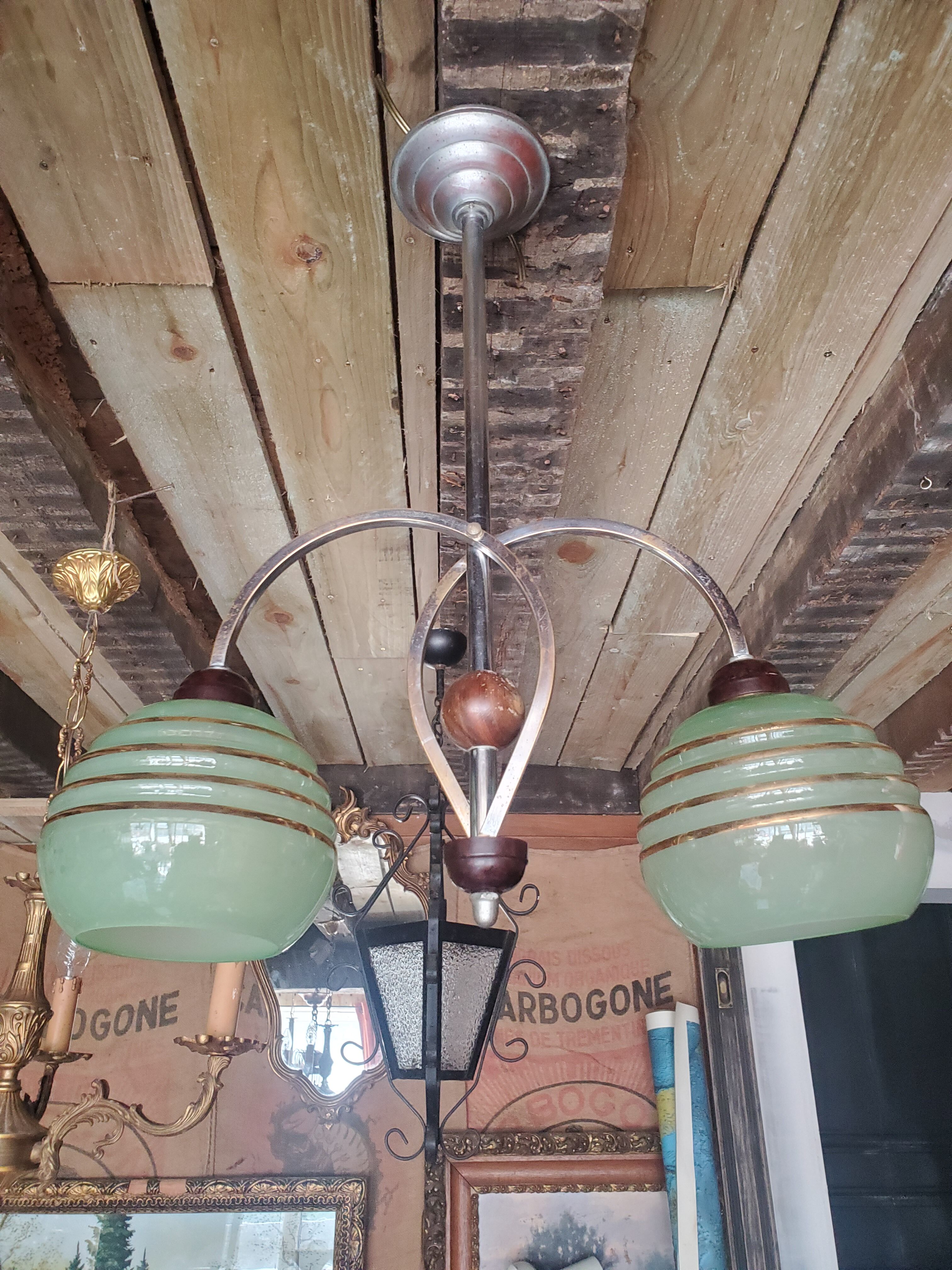 Art Deco chandelier