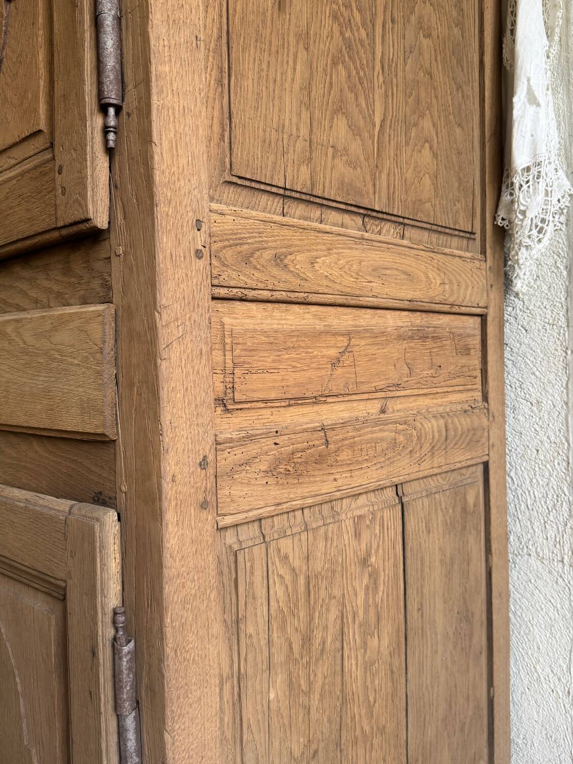 The rustic oak dresser
