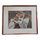 Reproduction encadrée Nature morte aux pommes Paul Cezanne