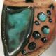 Owl, vintage ceramic wall plaque, Laholm, Sweden, 1970s