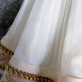 Bronze lamp and petticoats