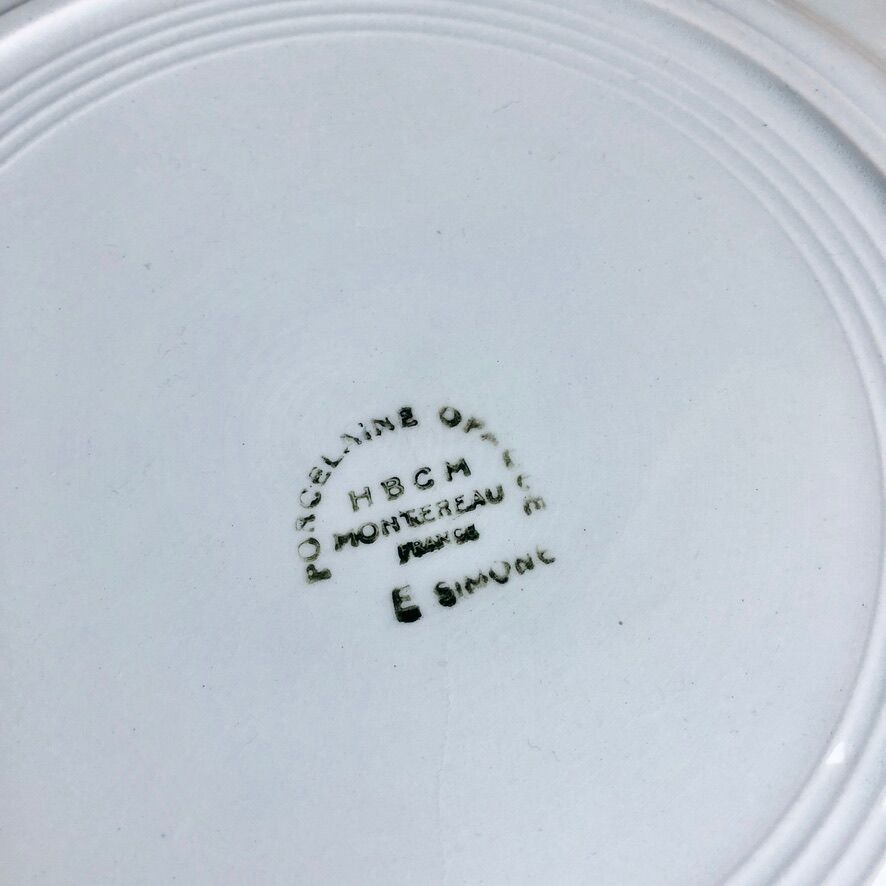 Creil & Montereau dish 1930