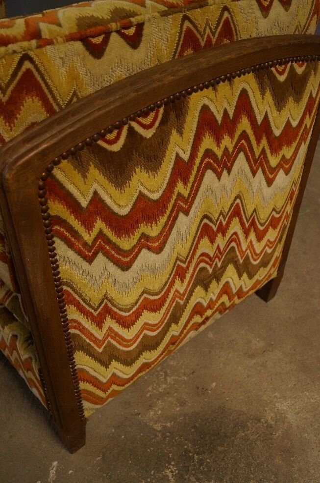 1940 vintage velvet seat