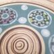 Ceramic plate West Germany, plate, vintage decorative bowl