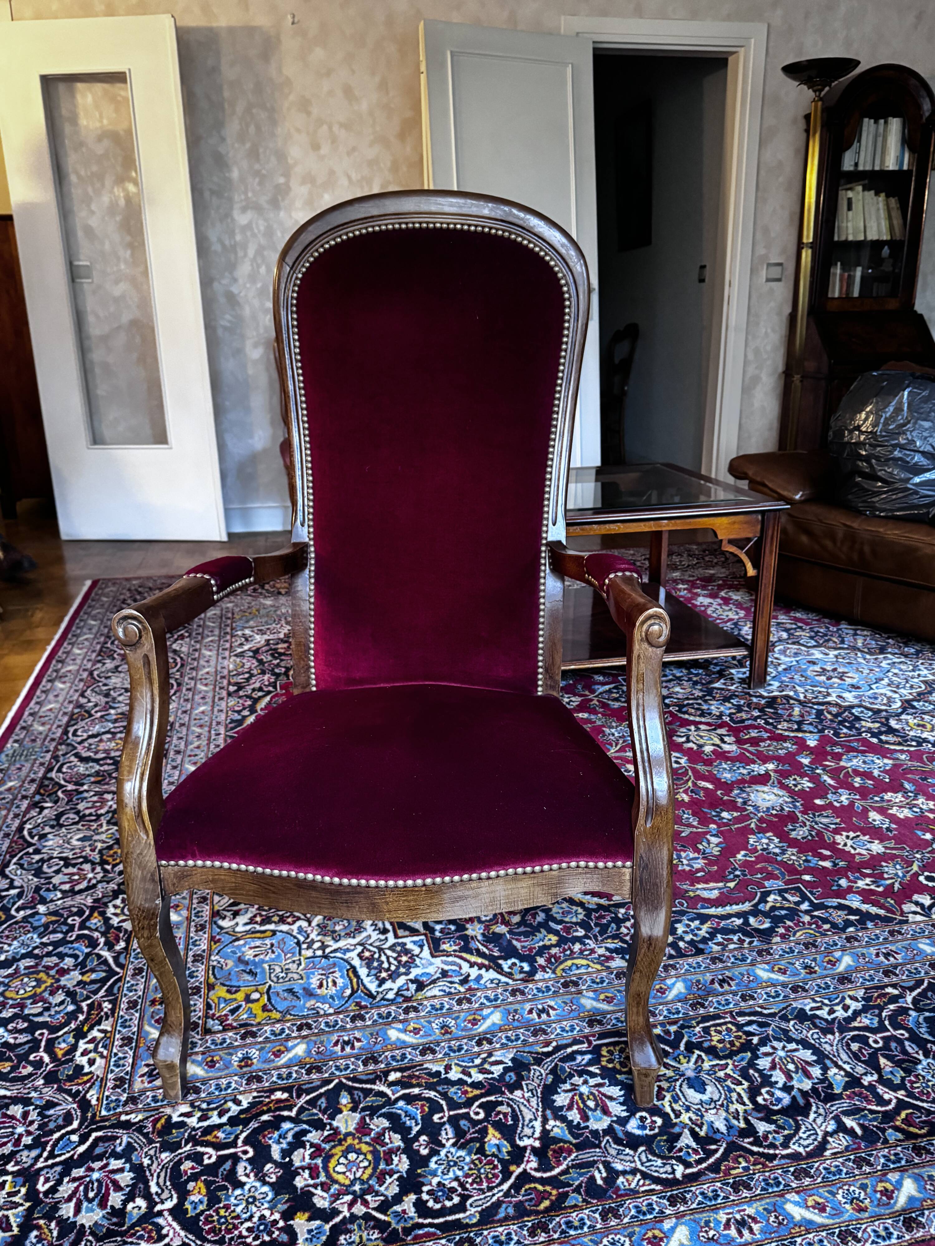 Voltaire armchair
