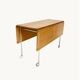 Une table d'appoint pliante "Berit" Bruno Mathsson, Suède années 50.
