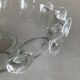 Bol couronne en verre finlandais fabriqué par Muurla, Finlande