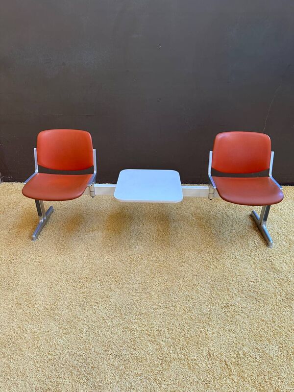 Banquette Anonima par Giancarlo Piretti pour Castelli