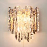 Pairs of large Kalmar wall lights, Austria, 1960s