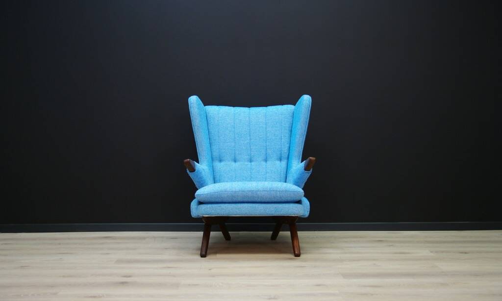Fauteuil danois en teck par Svend Skipper, années 1960