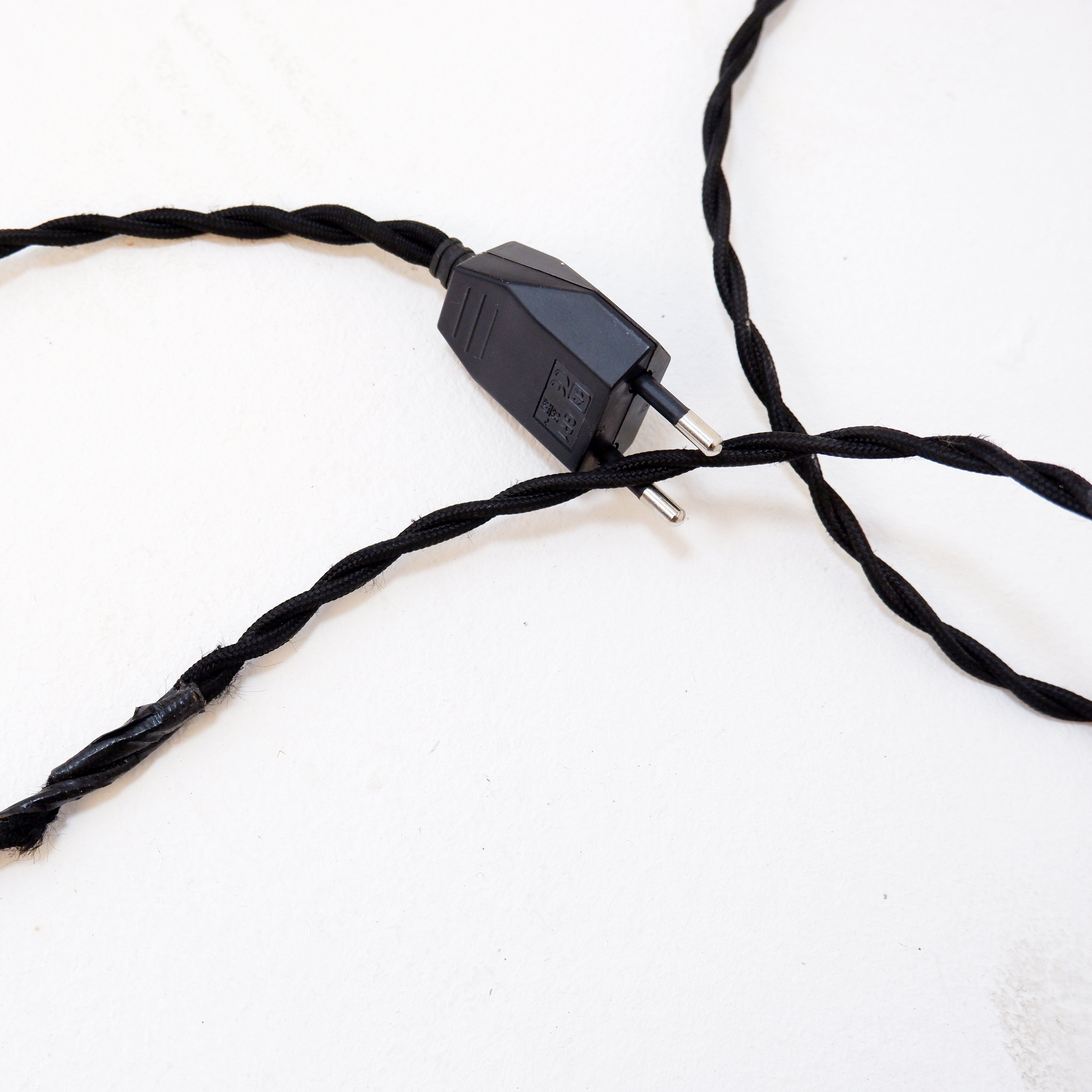 Art Deco metal and brass floor lamp