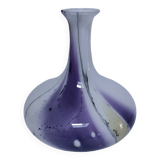 Vase verre richartz verre d'art années 80