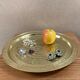 Brilliant brass dish